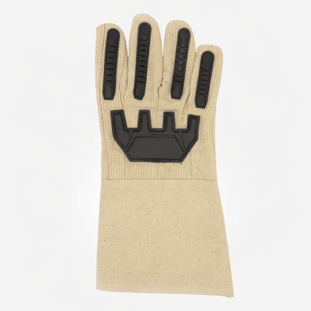 Corded Impact Glove With Canvas Cuff - Image 3